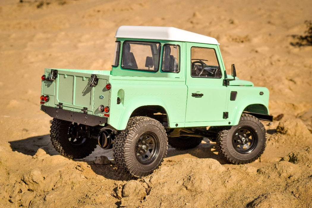 RC4WD Gelande II RTR avec pick-up Land Rover Defender D90 2015 (édition Heritage)