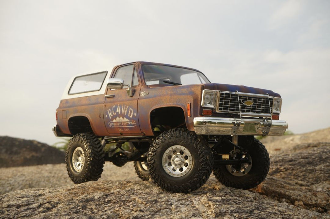 RC4WD Trail Finder 2 RTR avec ensemble de carrosserie Chevrolet Blazer (édition Rust Bucket)