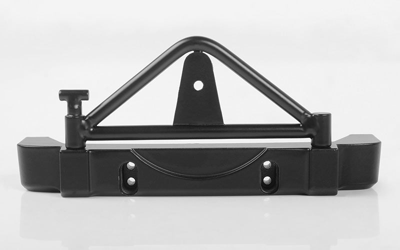 RC4WD Tough Armor Rear Bumper for 1/18 Black Rock Body with Spare Tire Mount