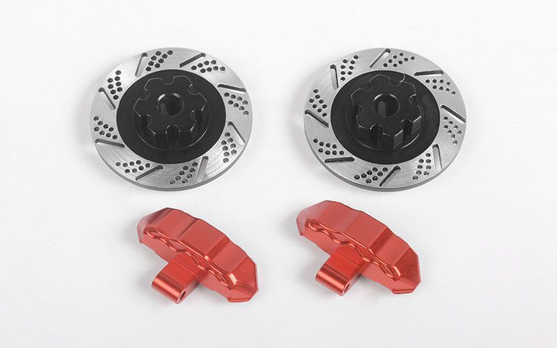 RC4WD Baer Brake Systems Rotors et jeu d'étriers pour Traxxas UDR