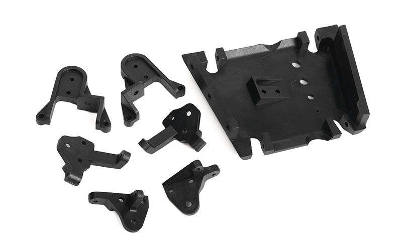 Plaque de protection et supports de suspension RC4WD pour châssis tout-terrain Cross Country