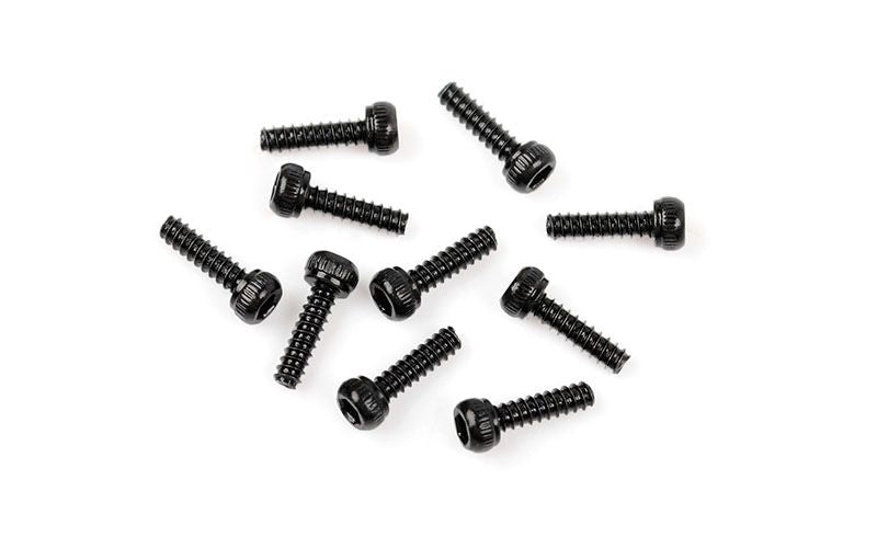 Vis autotaraudeuses à tête creuse RC4WD M1,6 X 6 mm (noires)