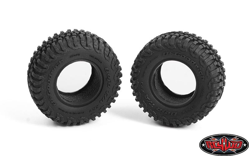 Pneus RC4WD 1.0" BFGoodrich T/A KR3 Advanced X2S 2.0" OD (2)