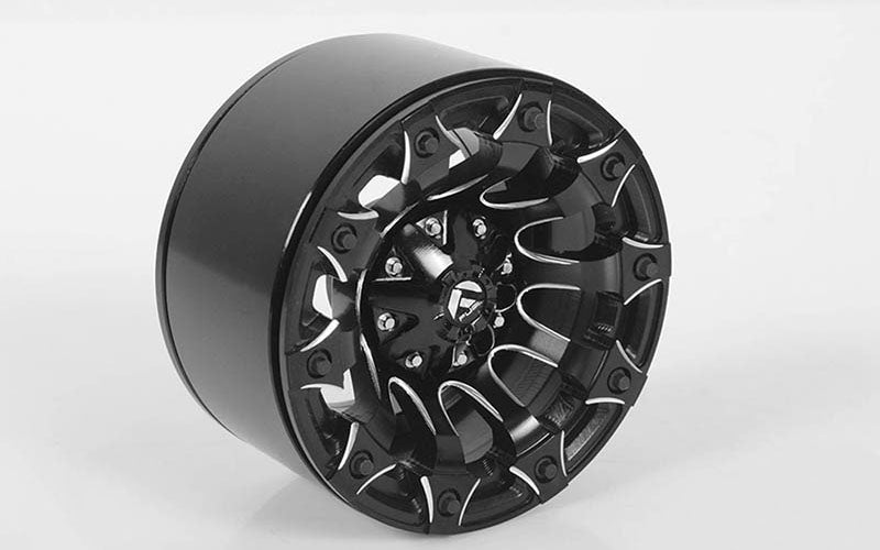 Roues Beadlock RC4WD 2,2" Fuel Offroad Battle Axe (Noir) (4)