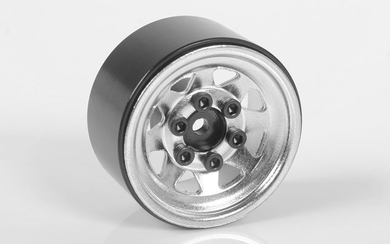 Roues Beadlock RC4WD 1,0" en acier estampé (Chrome) (4)