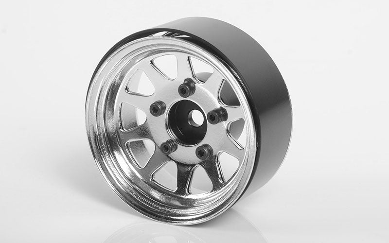 Roues Beadlock en acier estampé OEM RC4WD 1,55" (Chrome) (4)