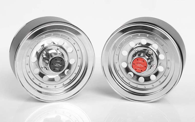 RC4WD 1.9"Classic 10-Hole Chrome Beadlock Wheels (4)