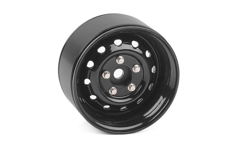 Jantes en acier estampé RC4WD 1,9" Heritage Edition (noires) (4)