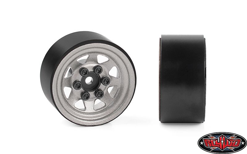 Roues Beadlock RC4WD 1,0" en acier estampé (uni) (4)