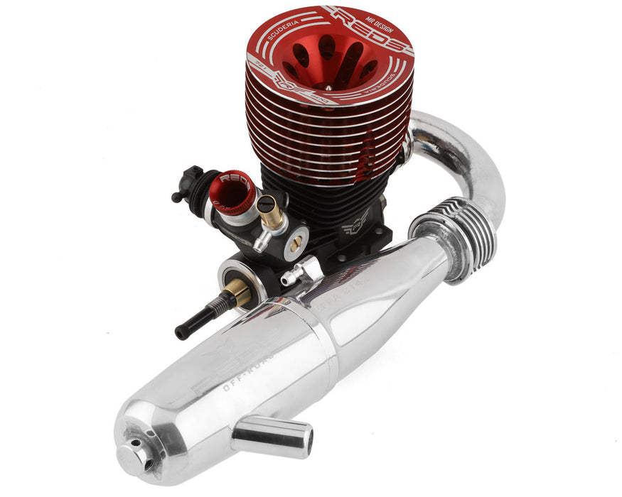 Combo moteur REDS 721 S Scuderia Gen 3 Pro Nitro avec tuyau à réglage de couple 2143 X-One