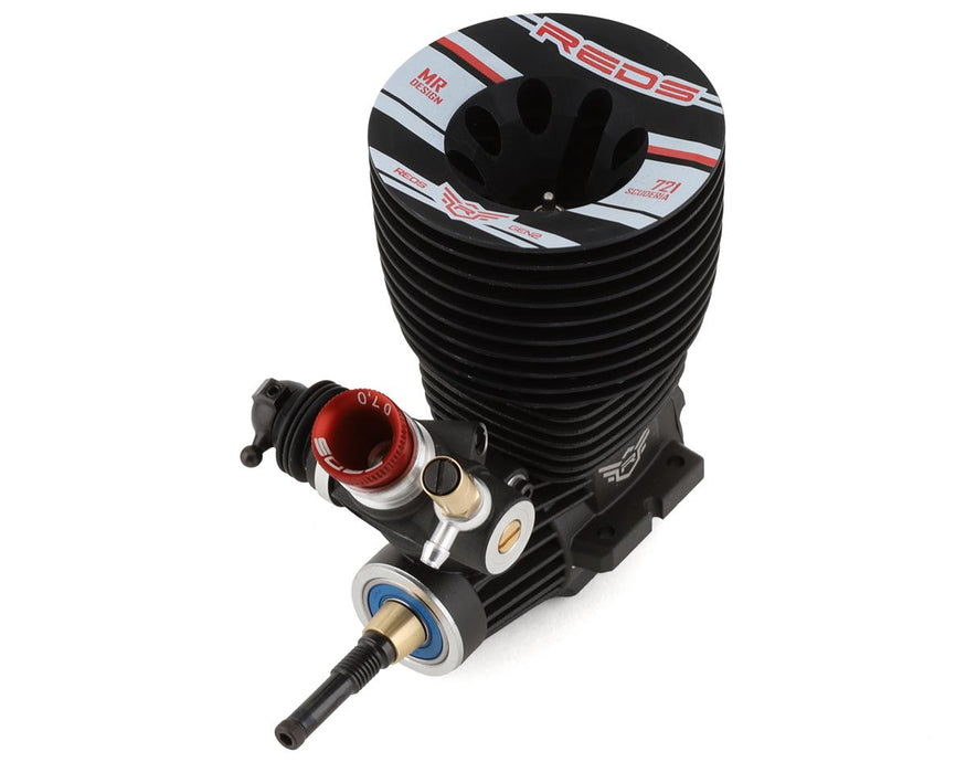 Moteur Nitro de compétition tout-terrain REDS 721 S Scuderia Gen 2 Pro .21 (noir)