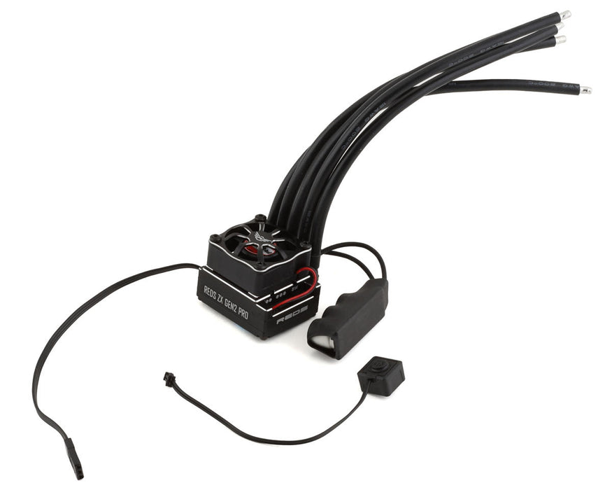 REDS 1/10 ZX PRO Gen 2 Brushless ESC (160A) (Black/Silver)