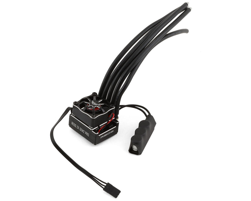 REDS 1/10 ZX PRO Gen 2 ESC sans balais et module Bluetooth (160 A) (noir/argent)