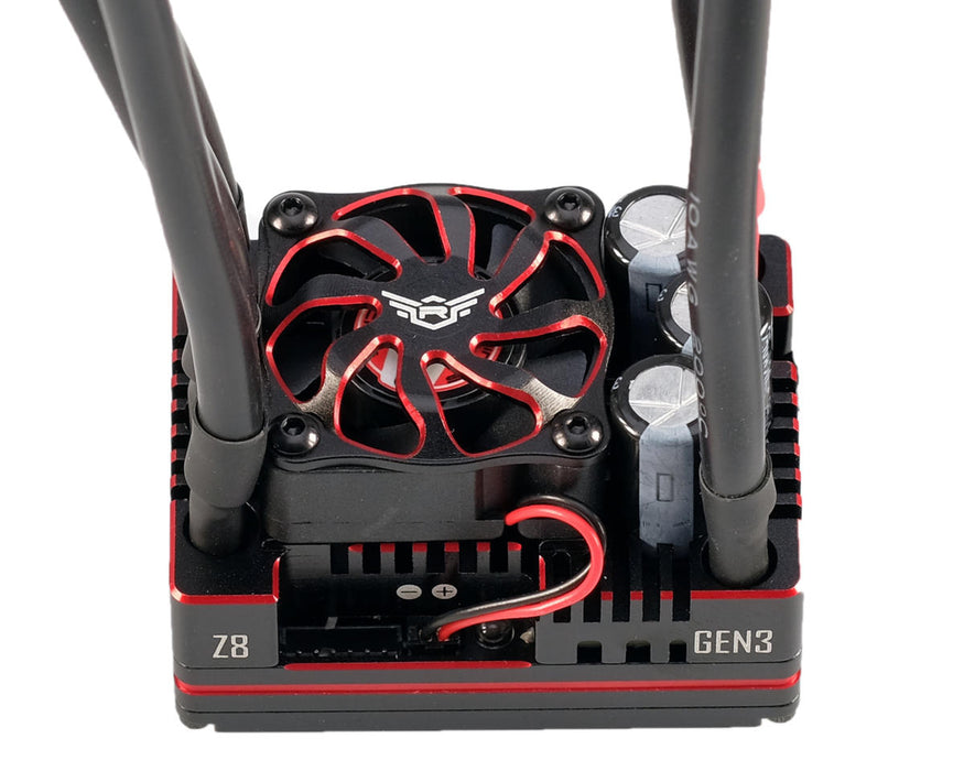 ESC sans balais de compétition REDS 1/8 Z8 Pro Gen3 220Amp