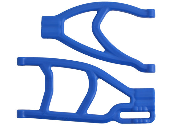 RPM Traxxas Revo/Summit Bras triangulaires arrière droit étendus - Bleu