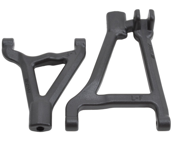 Bras triangulaires avant gauche RPM Traxxas Slayer Pro 4x4 - Noir