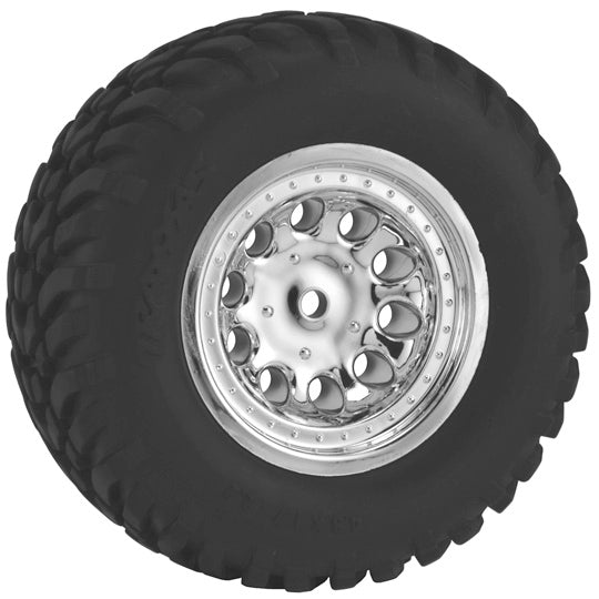 Roues Revolver, chromées : Slash 2WD (arrière), Slash 4x4