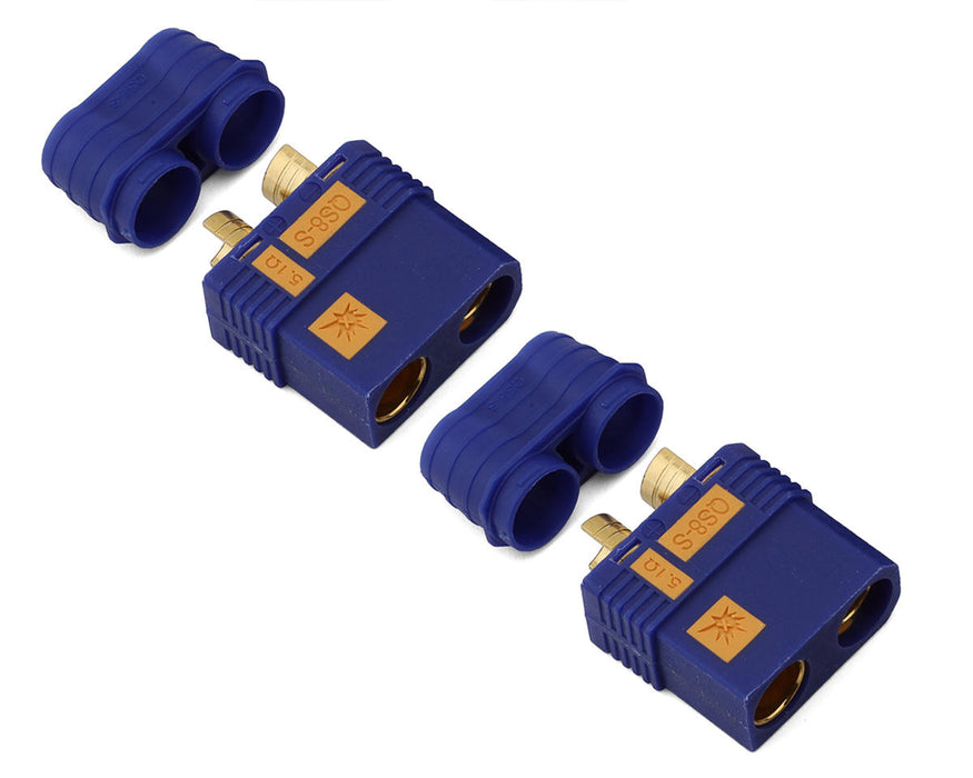 Connecteur anti-étincelle Samix QS8 (bleu) (2 femelles)