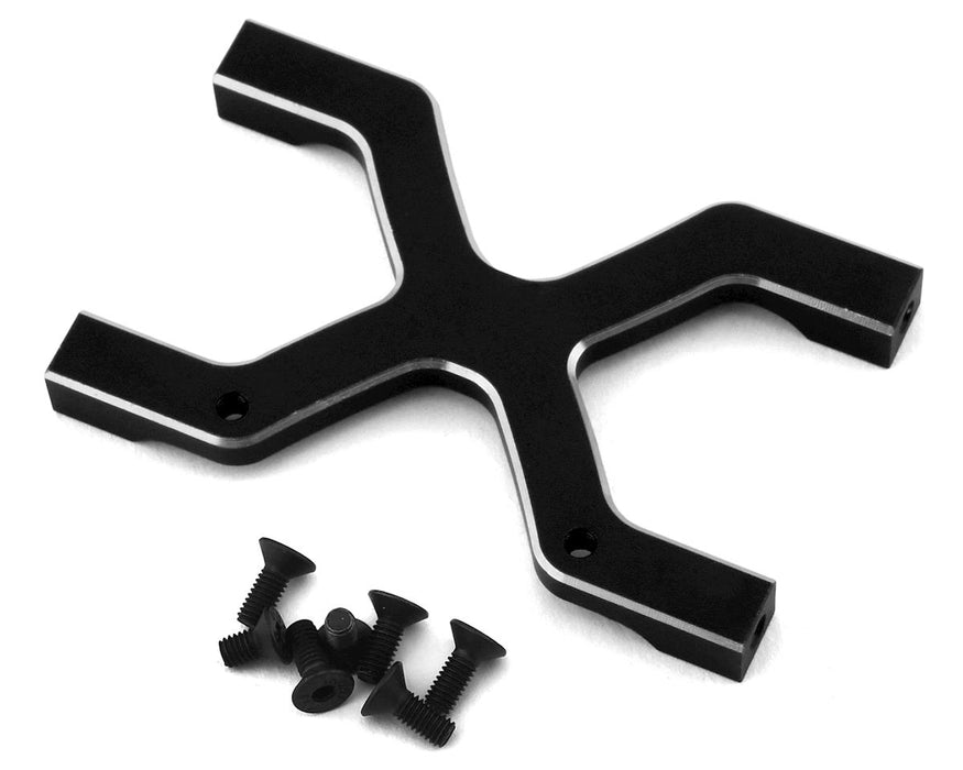 Samix Enduro/SCX10 II Rear Chassis H Brace (Black)