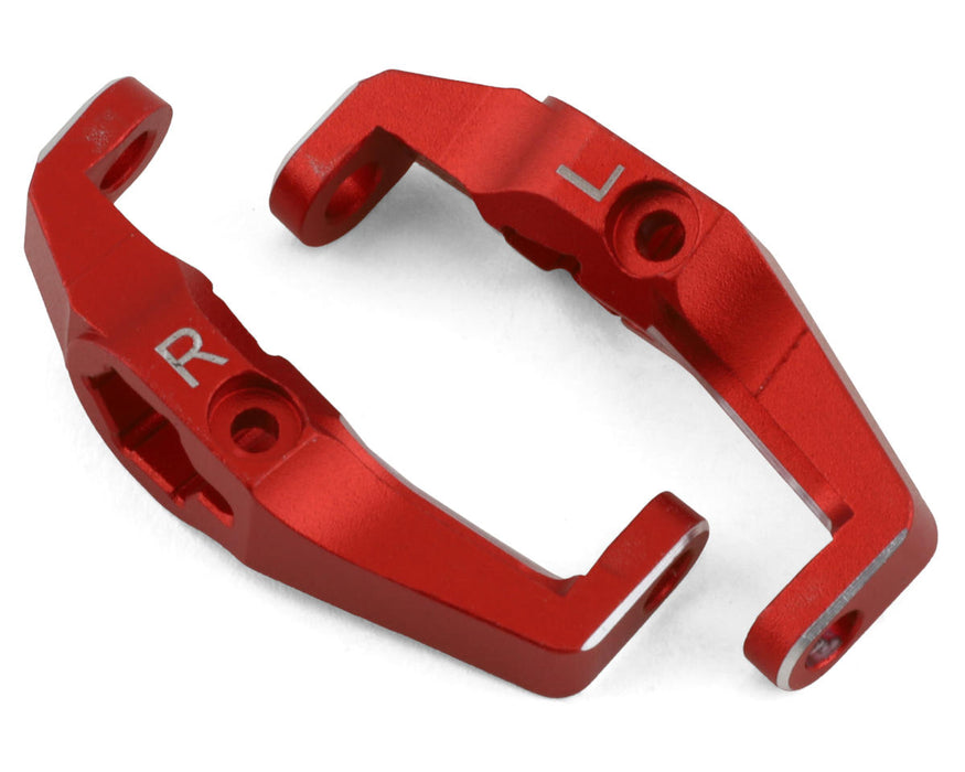 Jeu de supports de moyeu en aluminium Samix FCX24 (rouge) (2)