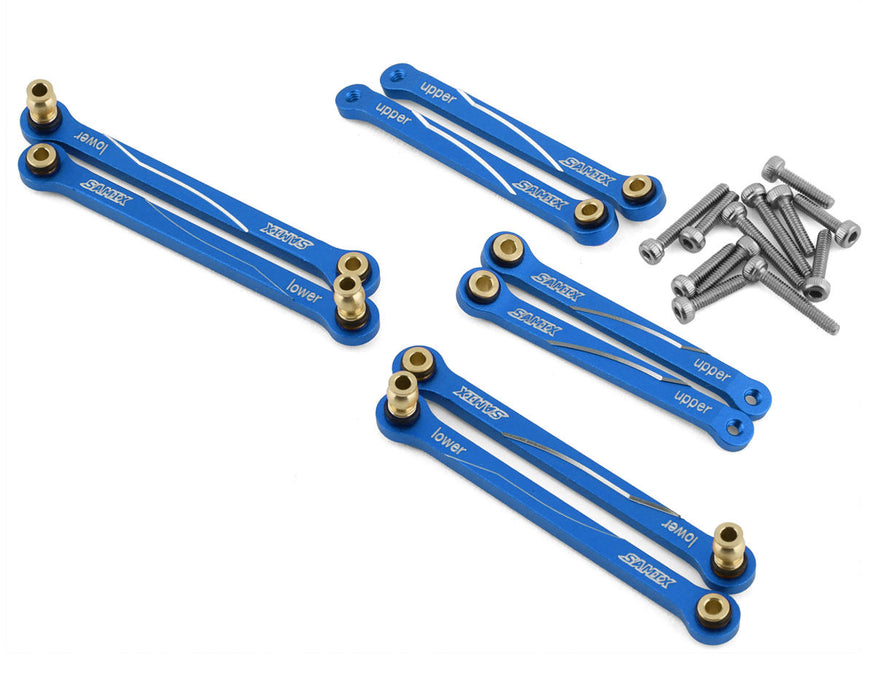 Kit de maillons en aluminium Samix FCX24 (bleu) (8)