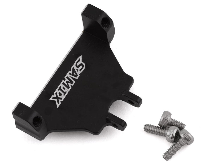 Support de servo en aluminium Samix SCX24 (noir) (EcoPower/Emax)