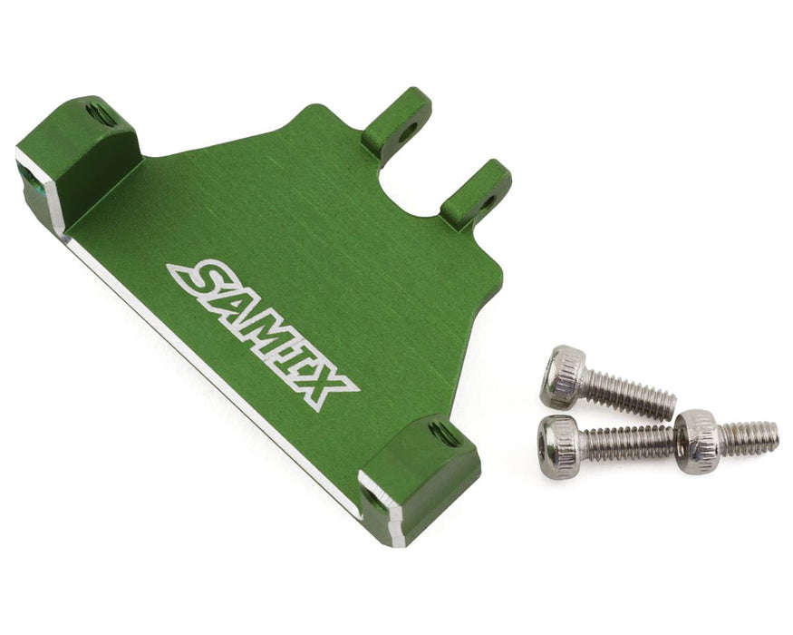 Support de servo en aluminium Samix SCX24 (vert) (EcoPower/Emax)