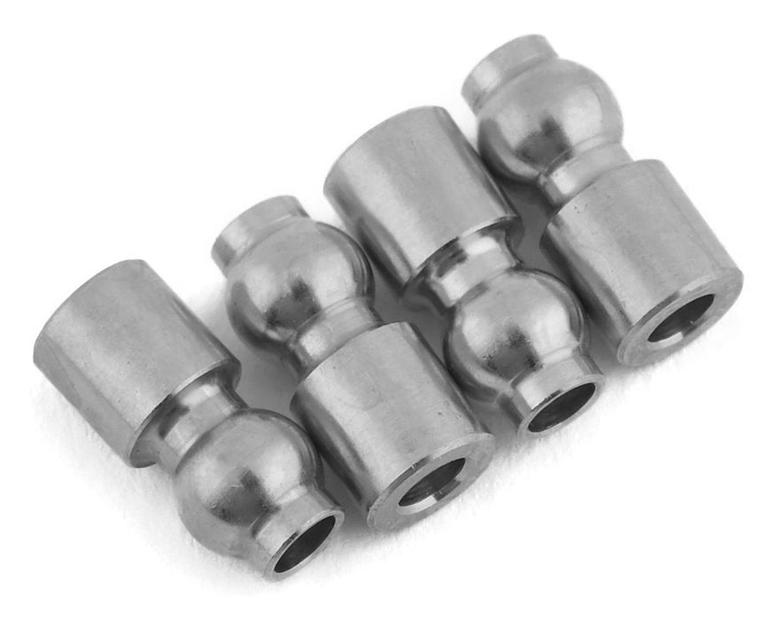 Samix SCX10 III Stainless Steel 5.8mm Upper Suspension Ball (4)