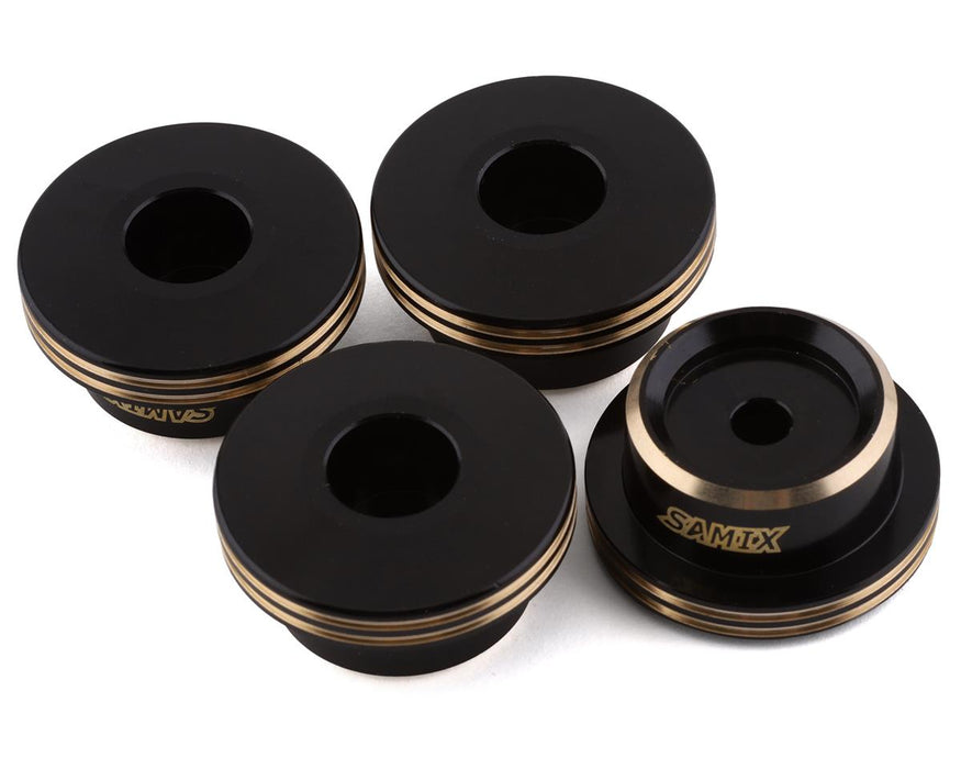 Samix SCX-6 Brass Shock Spring Cup (4)