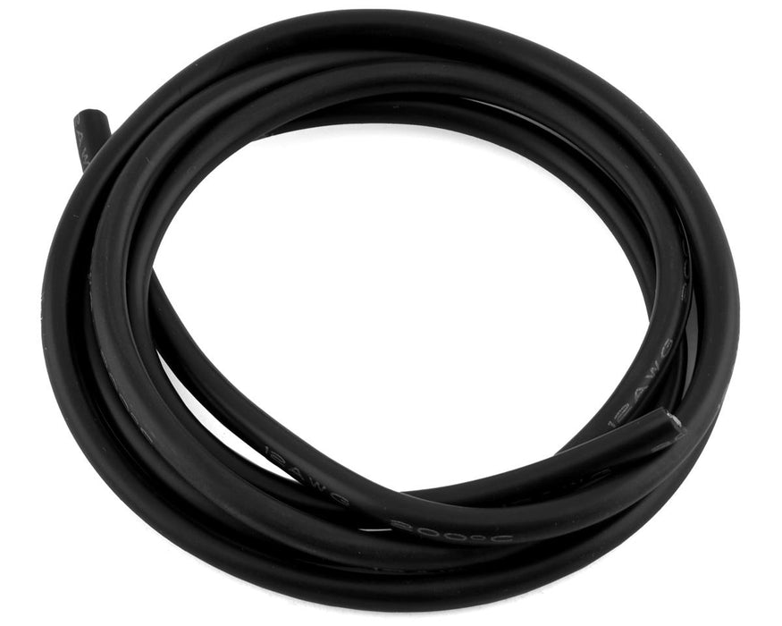 Fil de silicium Samix (noir) (1 mètre) (12AWG)