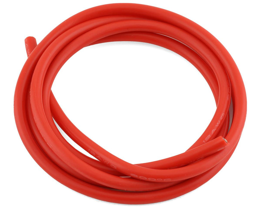 Fil de silicium Samix (rouge) (1 mètre) (12AWG)