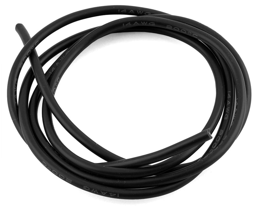 Fil de silicium Samix (noir) (1 mètre) (14AWG)