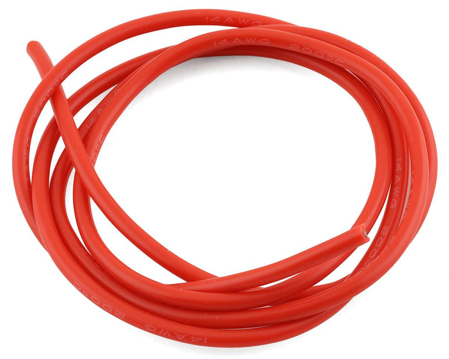 Fil de silicium Samix (rouge) (1 mètre) (14AWG)