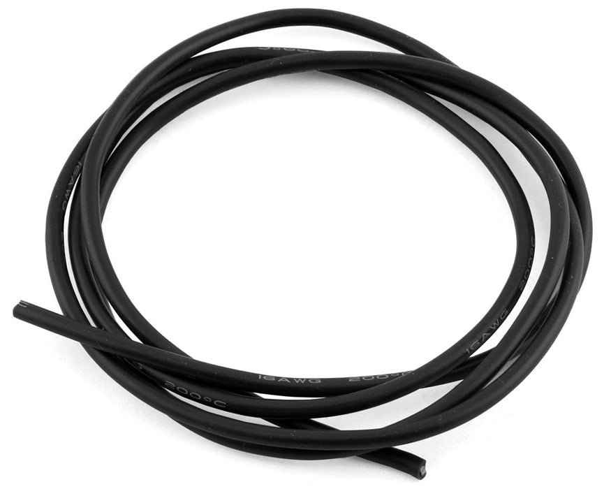 Fil de silicium Samix (noir) (1 mètre) (16AWG)