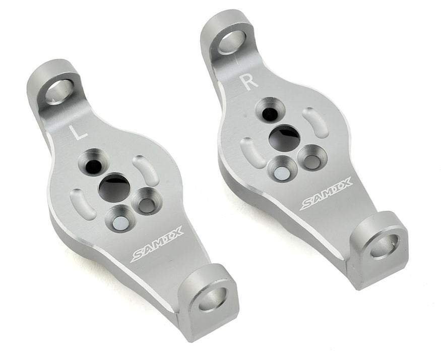 Support de moyeu en aluminium Samix Traxxas TRX-4 (argent)