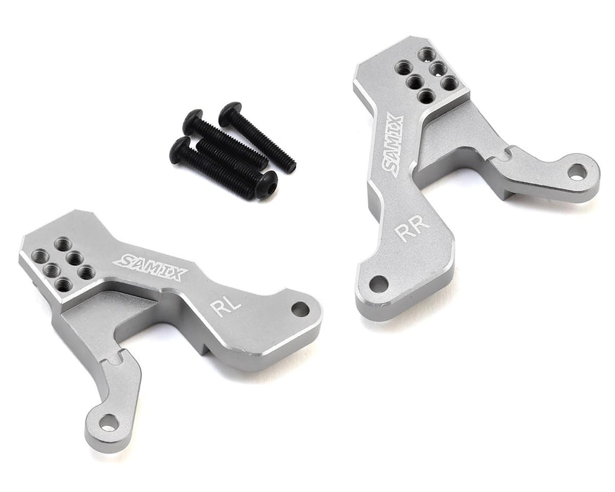 Samix Aluminum Rear Shock Plate for Traxxas TRX-4 (Silver)