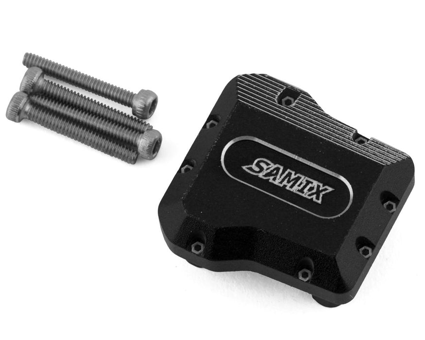 Couvercle de différentiel en aluminium Samix TRX-4M (noir)