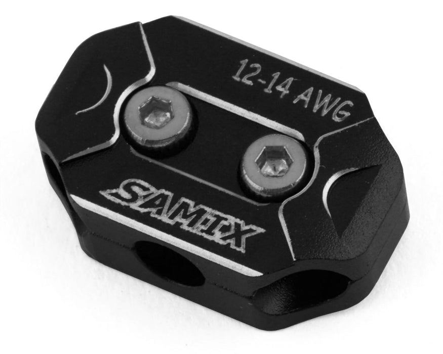 Pince d'organisateur de fil de moteur Samix 12-14AWG (noir)