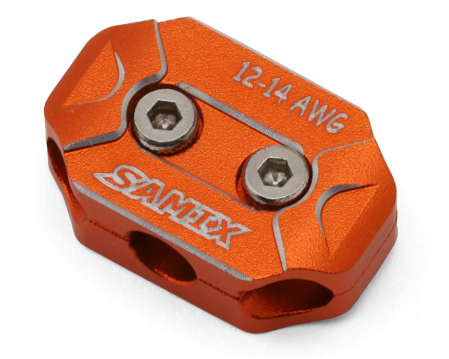 Pince pour organisateur de fil de moteur Samix 12-14 AWG (Orange)