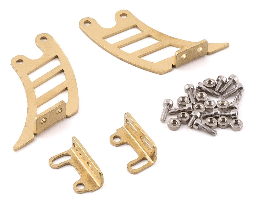 Sideways RC Top Mount 2 Scale Drift Wing Mount (Gold)