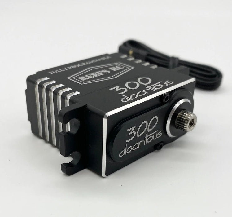 Reefs 300 Alacritous Brushless (Lighting Fast) Programmable Water Resistant Servo - 310oz 0.05sec@8.4V