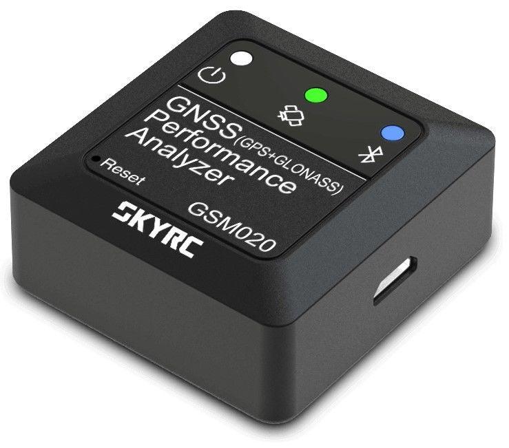 Analyseur de performances GNSS SkyRC GSM020 pour voiture et avion RC (USB-C)