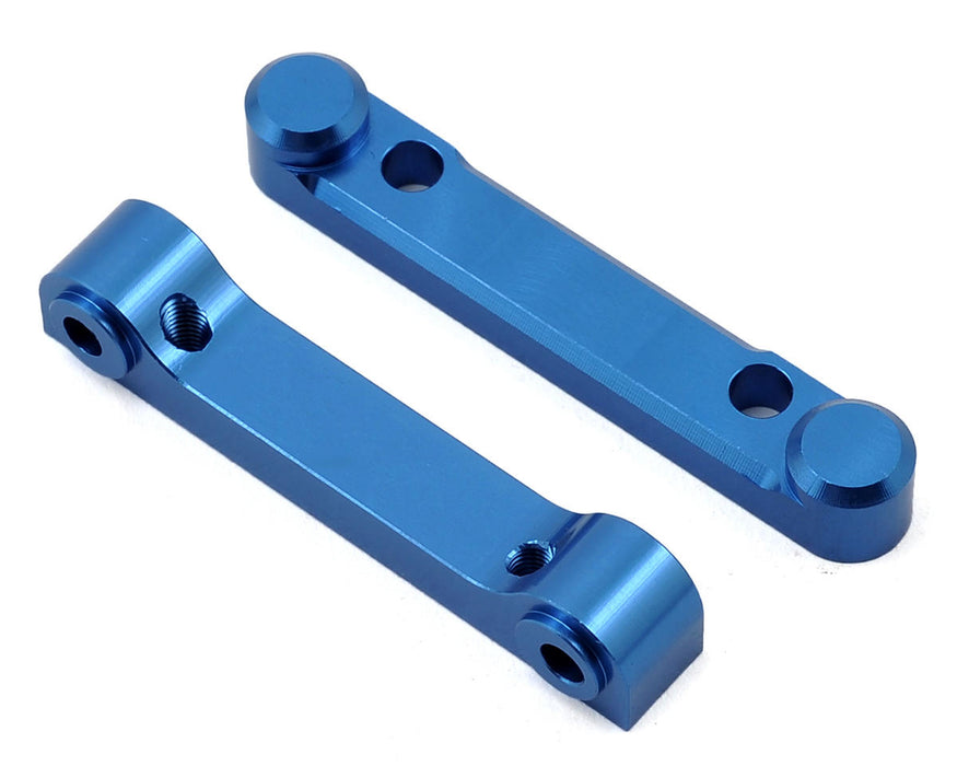 ST Racing Concepts Arrma Blocs de goupilles de charnière avant et arrière en aluminium (2) (Bleu)