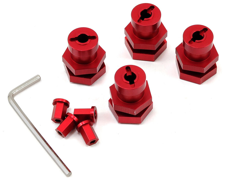 Kit de conversion hexagonale 17 mm ST Racing Concepts (rouge)