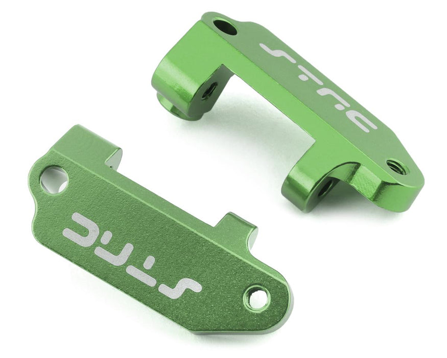 ST Racing Concepts Aluminum Caster Blocks for Traxxas Drag Slash (2) (Green)