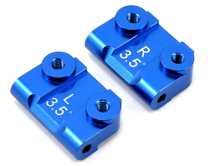 Jeu de blocs de suspension arrière en aluminium ST Racing Concepts 3,5° (bleu) (2)