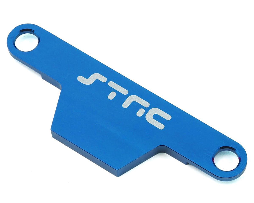 Sangle de batterie en aluminium ST Racing Concepts Stampede/Bigfoot (bleu)