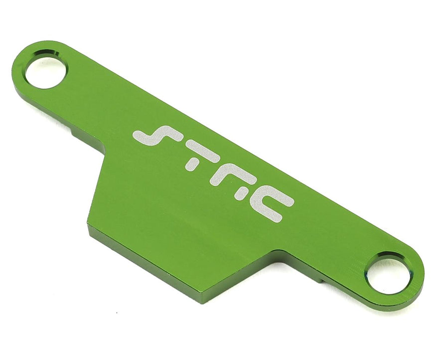 Sangle de batterie en aluminium ST Racing Concepts Stampede/Bigfoot (vert)