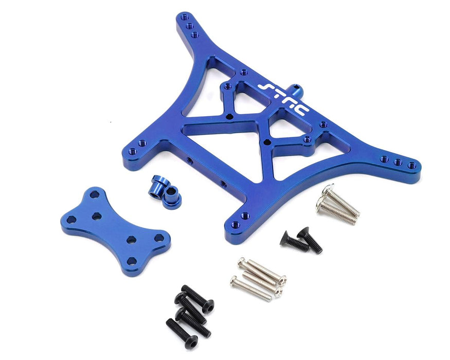 Tour d'amortisseur arrière robuste ST Racing Concepts de 6 mm (bleu)