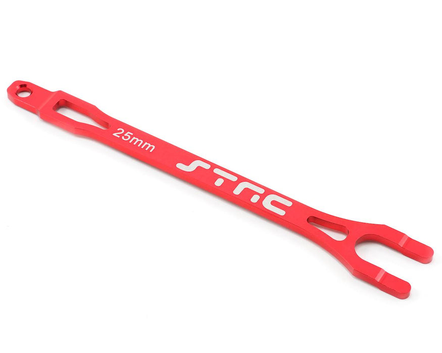 ST Racing Concepts Aluminum Battery Strap for Traxxas Slash (Red)